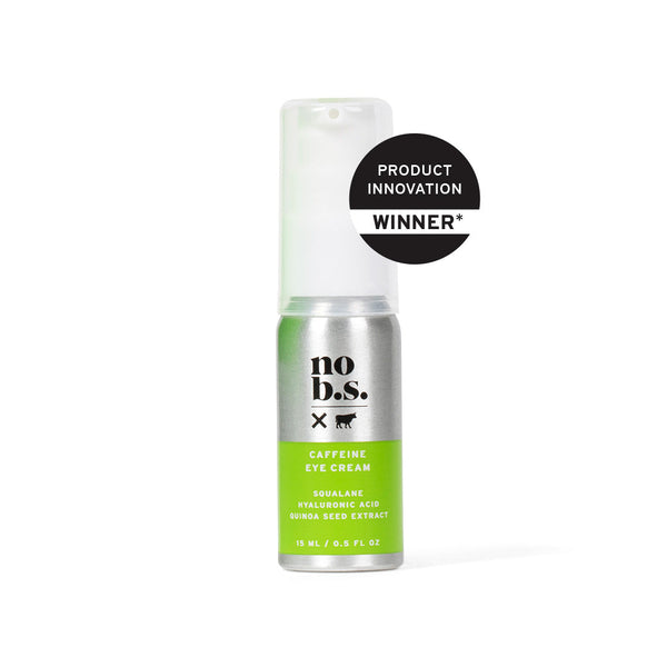 No BS Skincare Caffeine Eye Cream Bottle
