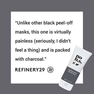 No BS Charcoal Detox Peel-Off Mask PR Quote
