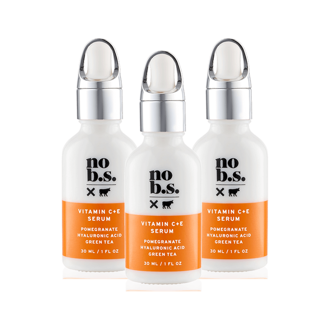 3-Pack: Vitamin C+E Serum (inc. 3 deluxe Minis: Charcoal Mask, CoQ10 & Eye Cream)