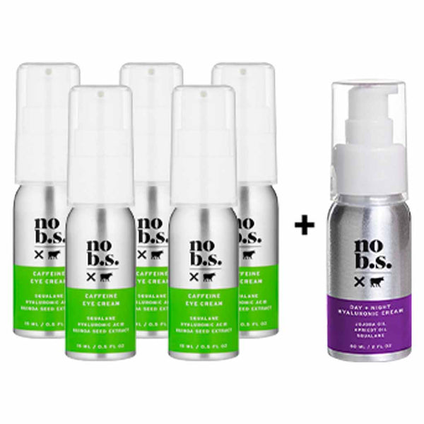 Caffeine Eye Cream - 5Pack with Free Gift