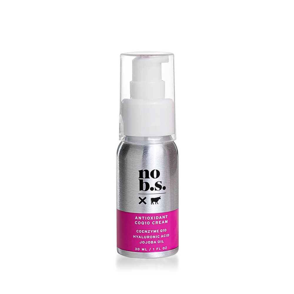 No BS Skincare COQ10 Antioxidant Cream Bottle 