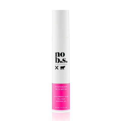 No BS Moisturizer With SPF 20 Bottle 