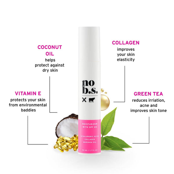 No BS Moisturizer With SPF 20 Ingredients 