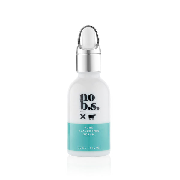 No BS Skincare Hyaluronic Serum Bottle